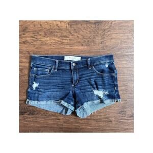 Abercrombie & Fitch Y2K vintage Womens Micro Denim Shorts